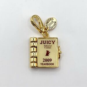 Juicy Couture year book charm
